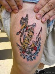 With the martini glass and a cute little warning, this sailor jerry tattoo still has its classic and sleek look. 125 Best Anchor Tattoos Of 2021 With Meanings Wild Tattoo Art