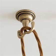 Brass Pendant Flex Ceiling Hook Swag A Ceiling Light Ceiling Hooks Light Hooks Light Accessories