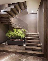 20 Most Creative Indoor Garden Ideas In Under The Stairs Homemydesign Home Stairs Design Stairs Design Modern Staircase Design