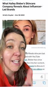 the content creator to skincare mogul pipeline is a fraught one (read:  don’t pick fights with selena gomez) #selenagomez #haileybieber  #rhodeskincareline #upfrontsummit #techsummit #haileyselenadrama ...