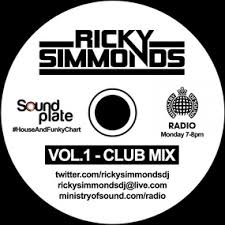 Ricky Simmonds Vol 1 Club Mix Ministry Of Sound Radio