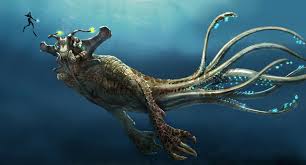 The First Sea Emperor Concept Art Subnautica Concept Art Subnautica Sea Dragon Concept Art