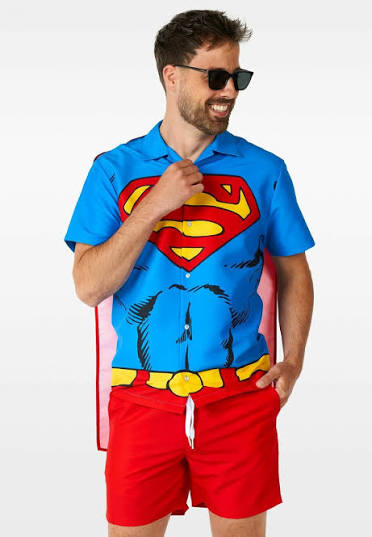 Suitmeister SUPERMAN SET - Shorts - red/rojo - Zalando.es