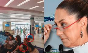 Sheinbaum se burla de quienes acusaron que usó IA en la foto del AIFA