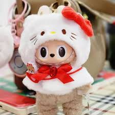 GESH1 Doll Shirt, Cinnamoroll Pattern Kitty Kuromi Melody Labubu Doll  Clothes, 10cm Plush Velvet Kawaii Doll Hat for Labubu Dolls | Shopee  Singapore