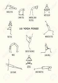 You can read a bit more about the background for this poster in the about… Set Of Hand Drawn Stickman Yoga Poses With Names Isolated On Royalty Free Cliparts Vectors And Stock Illustration Image 91094392