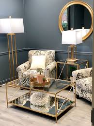 Gold coffee table round glass modern two tier table dispaly brass metal legs cocktail table tea table accent table storage mesh shelf contemporary family room living room furniture & ebookbybada shop. Iris Gold Leaf 2 Shelves Coffee Table In 2020 Home Decor Decor Gold Furniture
