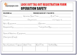 Systems for which lockout cannot be verified by simple visual inspection. Lockout Procedures Lockout Diagrams Lockout Tags Tagout Throughout Lock Out Tag Out Procedures Template Vincegray2014