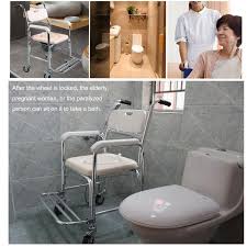 My cousin who is in the 7th grade is paralyzed from the waist down and i have needed to know. Tcare Multi Function Transport Wheelchair Can Be Used As Shower Chair Padded Toilet Seat And Wheelchair For Paralyzed Patients Elderly And Pregnant Women Amazon In Health Personal Care