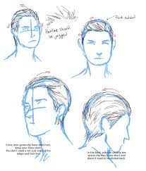 Slicked Back Hair Tutorial By Aerorwen On Deviantart How To Draw Hair Drawing Hair Tutorial Hair Sketch
