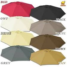 9' umbrella replacement canopy breathes new life into that still kicking umbrella frame. 9 10ft Round 10x6 5 Hanging Banana Patio Umbrella Replacement Canopy Parasoltop Ebay