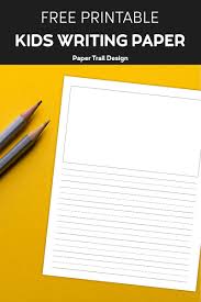 Download 74,054 lined paper illustrations. Free Printable Lined Writing Paper With Drawing Box Paper Trail Design