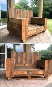 Wonderful Wooden Pallets Chair Pallet Furniture Outdoor Homemade Furniture Wooden Pallet Furniture