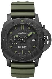 Panerai Submersible Marina Militare Carbotech Pam00961 Reloj De Hombre Relojes Geniales Reloj Panerai