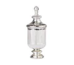 Rated 5 out of 5 by mandis from we love this item my husband uses for candy jay , peanuts pretty much. 17 Apothecary Jar With Vintage Silver Lid And Base By Valerie Qvc Com