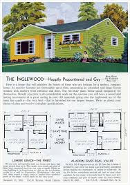 Aladdin Homes Inglewood 1953 Vintage House Plans Bungalow House Design Bungalow Floor Plans