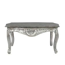 Baroque coffee table 01, baroque style. Baroque Wooden Coffee Table In Silver Color Baroque Furniture