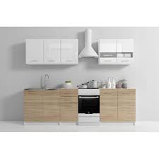 Check spelling or type a new query. Horn Cuisine Complete Lineaire L 200 Cm 6 Pcs Plan De Travail Inclus Meubles Cuisine Double Finition Sonoma Leroy Merlin