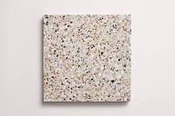 clé tile | forage terrazzo | cement | white | square 12x12