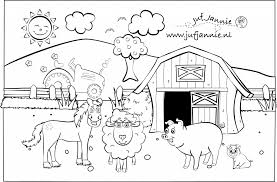 Kleurplaten huis hieronder vind je 96 huis kleurplaten. Kleurplaten Kinderboerderij Paard Schaap Varken Big Schuur En Tractor Kleurplaten Kinderboerderij Thema