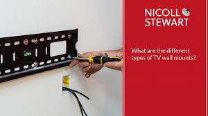 different types of tv mounts