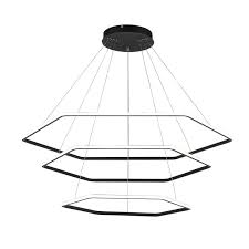 Check spelling or type a new query. Modern Chandelier Light Led Hexagon 3 Tier Pendant Greentekes
