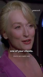 Oh SNAP 😬, #DeathBecomesHer is streaming now