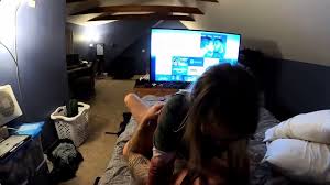 Couples watch hardcore porn together - Mutual arousal