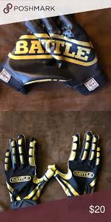 Black And Gold Football Gloves Youth Pin On Peek Performance Mood Inspo