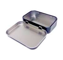 OEM ODM Custom Tinplate Storage Container Rectangular Gold ...