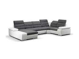 Das graue sofa setzt moderne akzente. Wohnlandschaft Schlaffunktion Boileau Links Grau Weiss