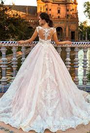Get the best deals on cheap beautiful wedding dresses and save up to 70% off at poshmark now! Beautiful Wedding Dresses From The 2017 Crystal Design Collection Sevilla Bridal Campaign Wedding Inspirasi Pink Wedding Dresses Ball Gowns Wedding Backless Wedding