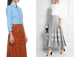 2015 Yaz Trendi Suet Uzun Etek Moda Stilleri Etek