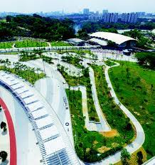 Kl sport city at night. Kl Sports City Phase 1 Construction Plus Asia