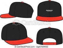 Snapback Cap Fashion Flat Sketch Template Vector Stock Illustration Royalty Free Illustrations Stock C Snapback Cap Fashion Fashion Flat Sketch Flat Sketch