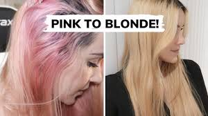 See more of bleach blonde hair on facebook. Removing My Pink Hair Dye No Bleach Youtube