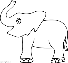 Maybe you would like to learn more about one of these? Easy Happy Elephant Coloring Page Coloringall