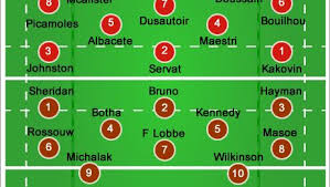 La composition du stade rochelais pour la finale contre toulouse. Infographie Toulouse Toulon La Composition Des Equipes