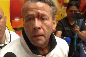He is married to mary paz banquells.they have three children. Ensangrentado Alfredo Adame Es Golpeado En Rueda De Prensa Ana Maria Canseco