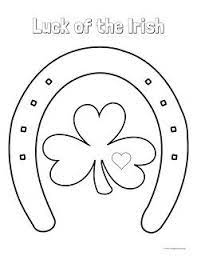 st patrick s day coloring page luck of the irish pages printable easter  coloriage portgas d ace one piece