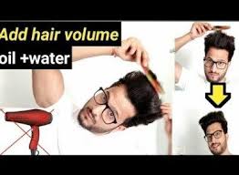 How To Add Volume Without Hair Dryer And Wax Volume Hair Style Big Volume Hairstyle Hindi Big Volume Hair Add Hair Volume Volume Hair