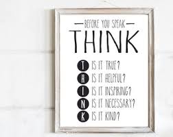Kind True Necessary Etsy