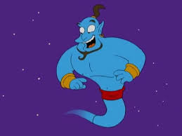 Image result for a man meets a genie