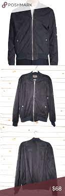 Slate Stone Bomber Jacket Sz Xl New With Tags Men S Vegan Slate Stone Suede Leonard Bomber Jacket Size Xl Updates A T Bomber Jacket Clothes Design Jackets