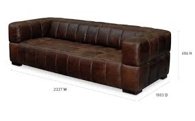 Shop modern leather sofas, chairs, ottomans and more. Winston Sofa Hunter Furniture