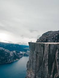 The pulpit rock or preikestolen is a mountain plateau that hangs 604 meters above the lysefjord in the ryfylke municipality in southwestern norway. Ultimate Guide To The Pulpit Preikestolen Rock Hike In 2021