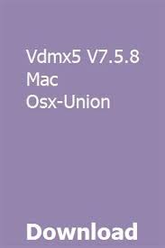 Vdmx5 V7 5 8 Mac Osx Union Download Osx Mac Union