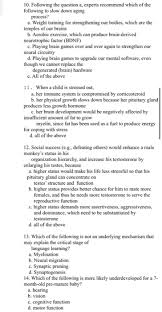 Solved A Multiple Choice Questions Please Mark The Best Chegg Com