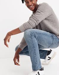 J.crew and madewell are owned by the same company, but j.crew is struggling to keep up with its sister store. Slim Jeans In Santell Wash