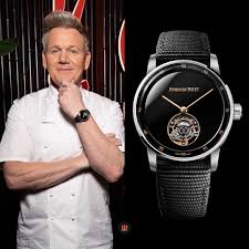 I FN love watches - Celebrating the opening of his new restaurant chain in  Miami, celebrity chef Gordon Ramsay @gordongram was seen wearing the  $120,000 Audemars Piguet Code 11.59 Selfwinding Flying Tourbillon